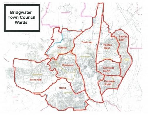 Bridgwater Town Wards
