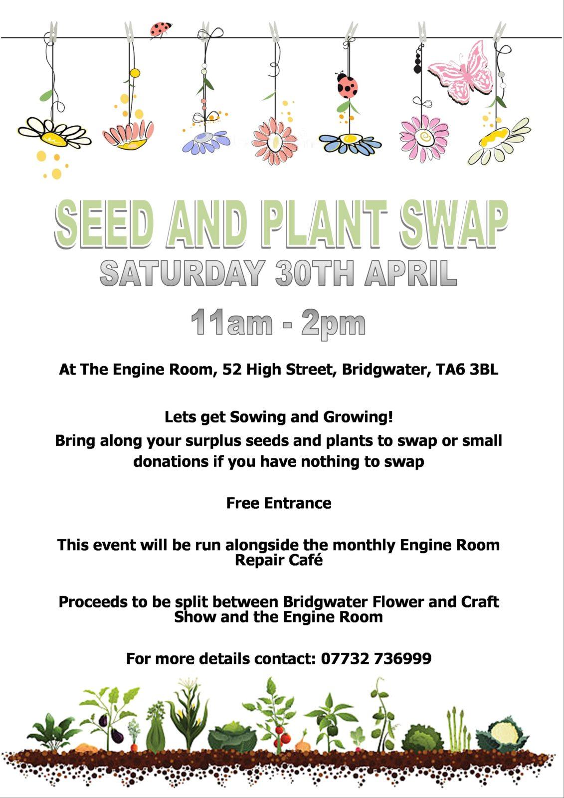 Seed and Plant Swap poster