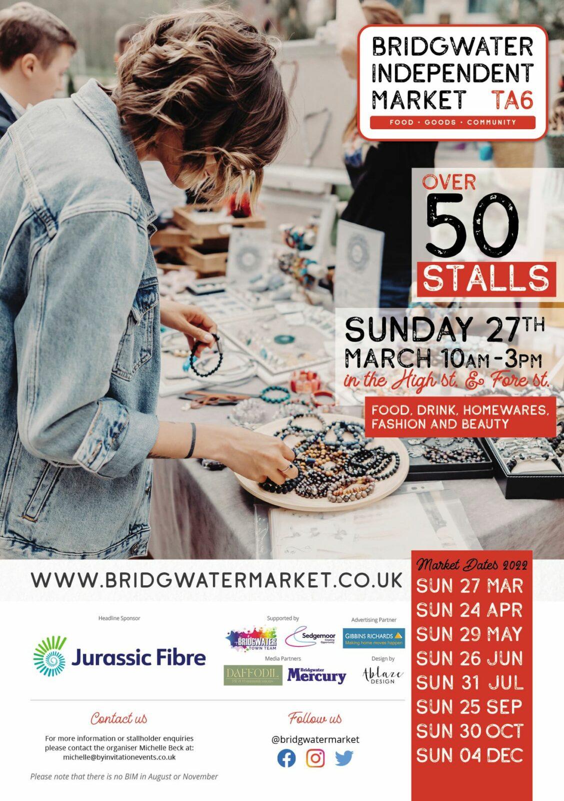 Bridgwater independent market poster 3