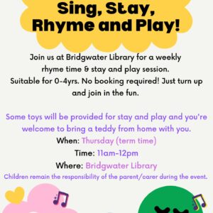 Rhymetime & Stay & play poster