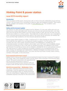 Hinkley Point B June 2019 Report