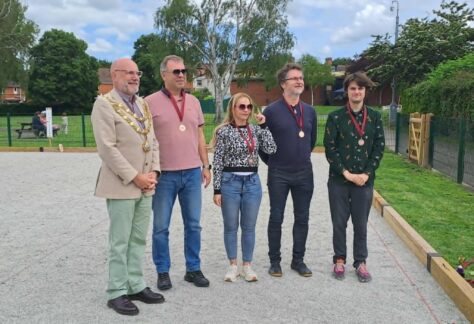 Bridgwater Mayor with visitors from Uherské Hradiště