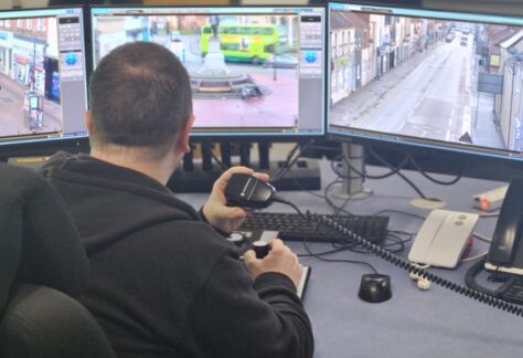 CCTV control room