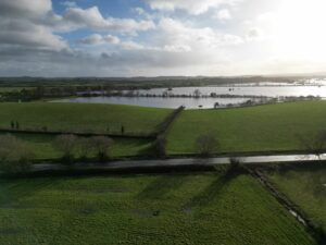 Currymoor is expected to fill and pose flood risk to the A361 1
