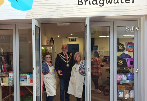 Mayor of Bridgwater opens Community Cafe