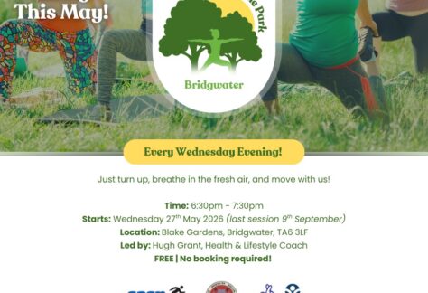 Yoga in The Park NEW Post! Bridgwater (1)